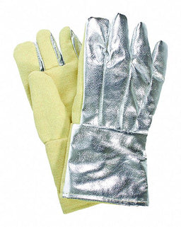 Aluminized Gloves 600F 14 PR