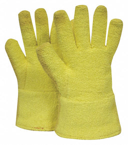 Heat Resist. Gloves Yellow One Size. PR