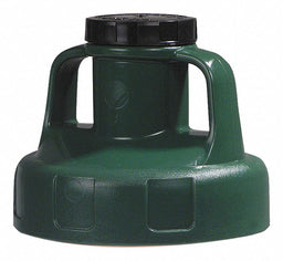G3512 Utility Lid Green Plastic 4 3/4 in H
