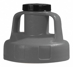 G3512 Utility Lid Gray Plastic 4 3/4 in H