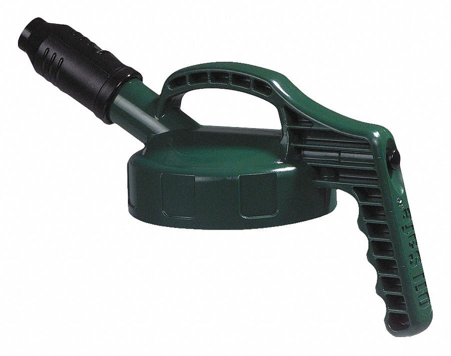 G3515 Stumpy Spout Lid Green Plastic