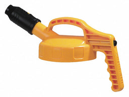 G3515 Stumpy Spout Lid Yellow Plastic