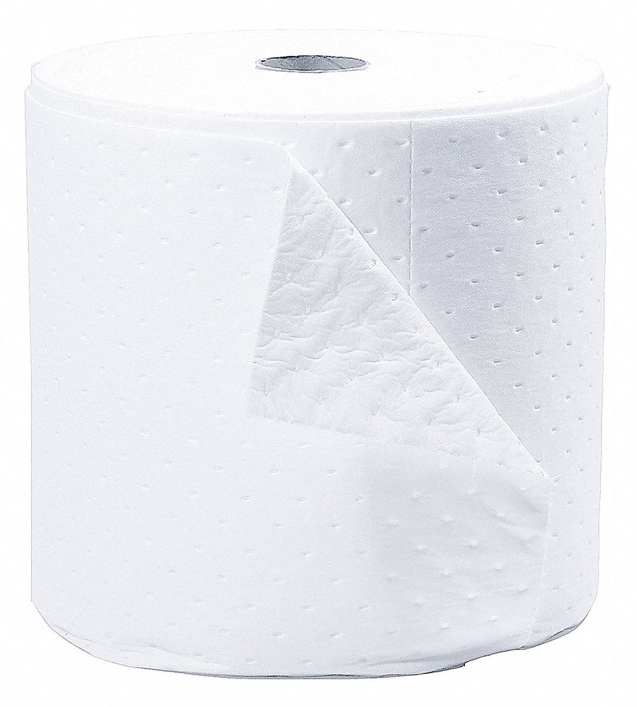 Absorbent Roll Oil-Based Liquids White