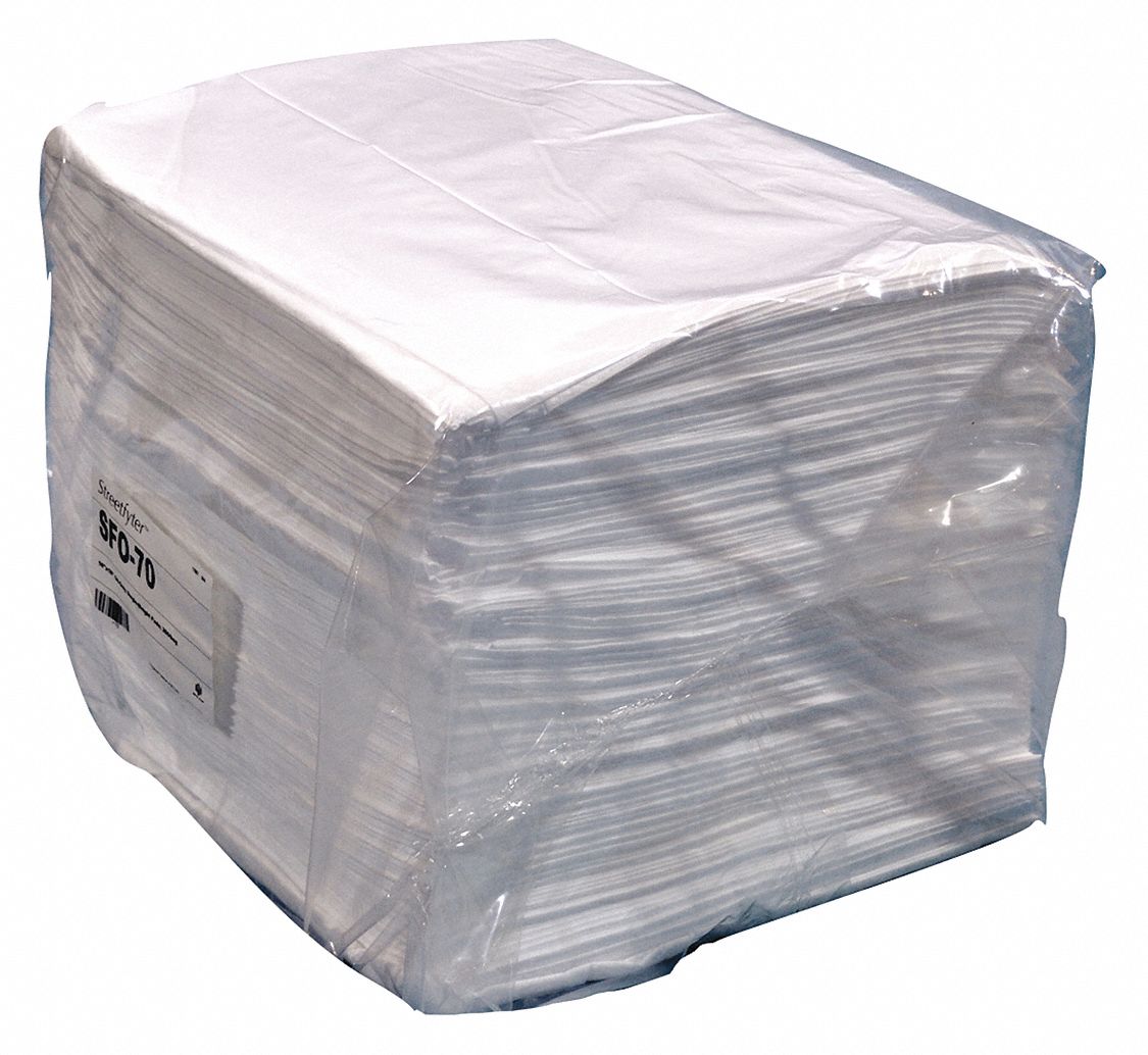 Absorb Pad Oil-Based Liquids White PK200