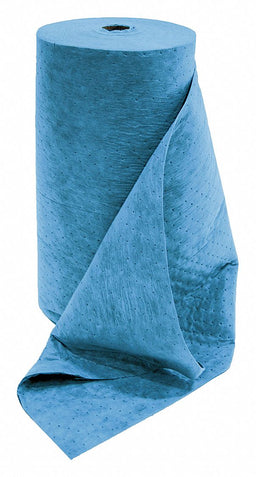 Absorbent Roll Oil-Based Liquids Blue