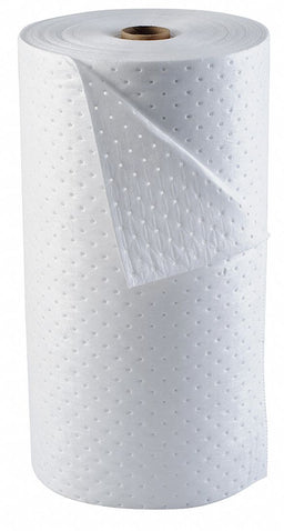 Absorbent Roll Oil-Based Liquids White