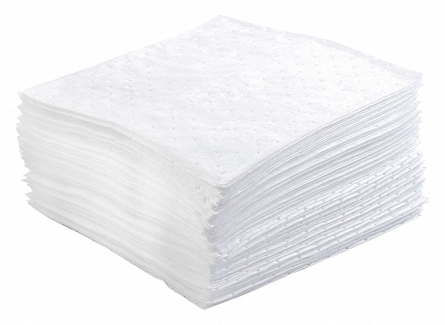 Absorb Pad Oil-Based Liquids White PK50