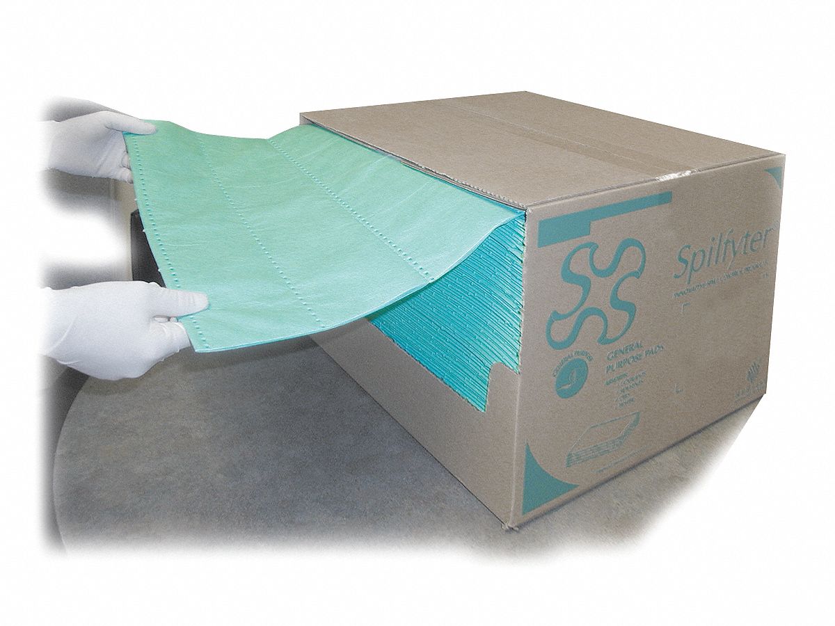Absorbent Pad Universal Green PK100