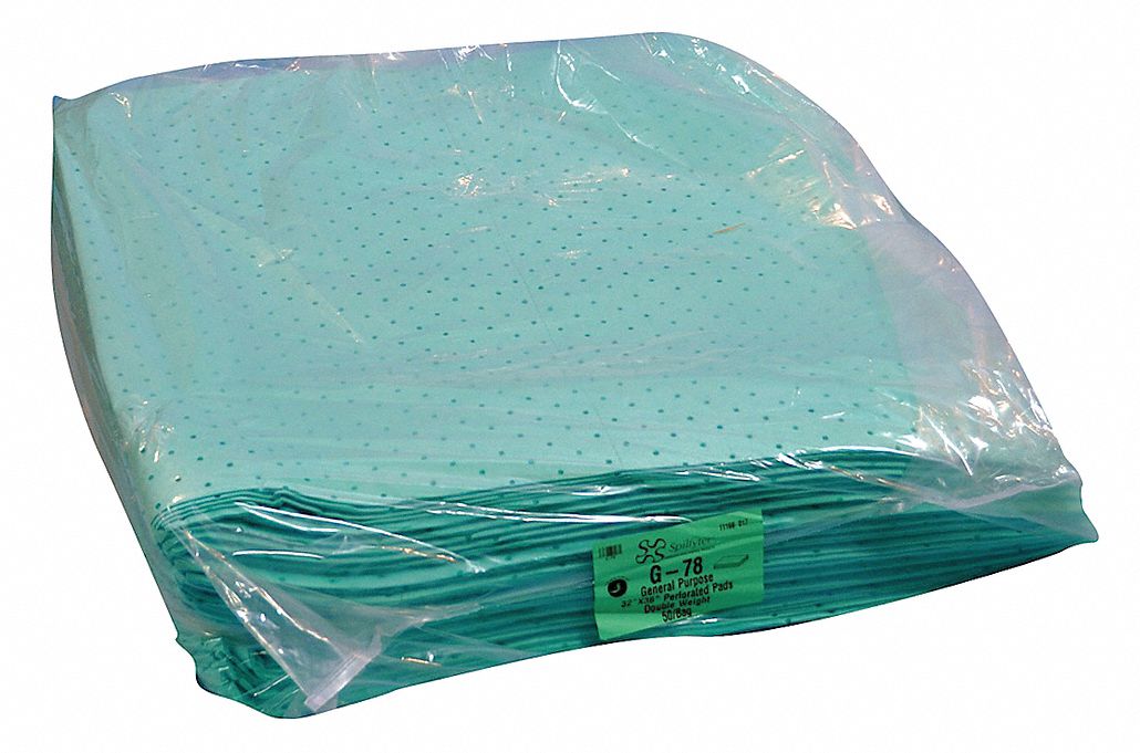 Absorbent Pad Universal Green PK50