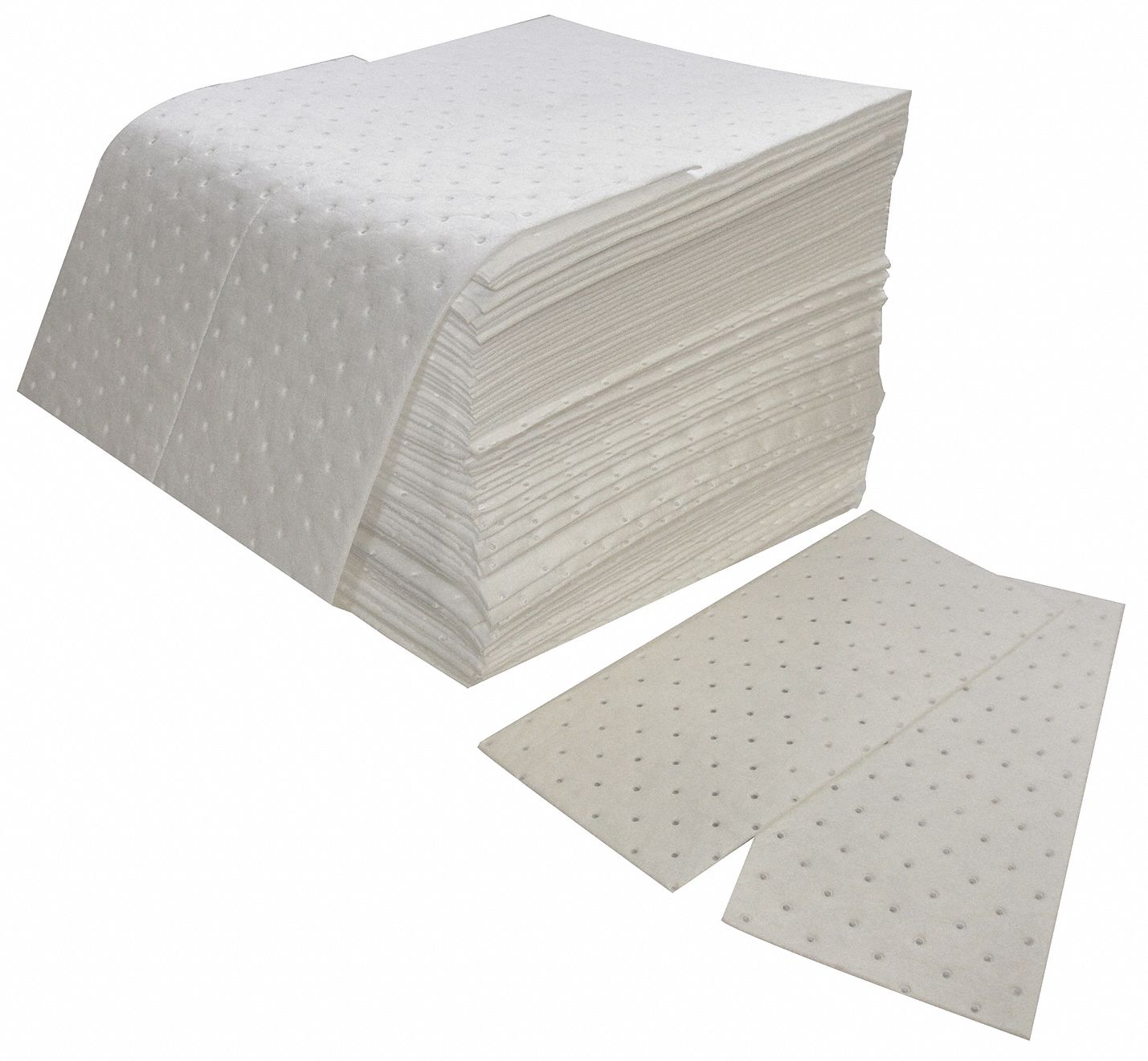 Absorb Pad Oil-Based Liquids White PK100