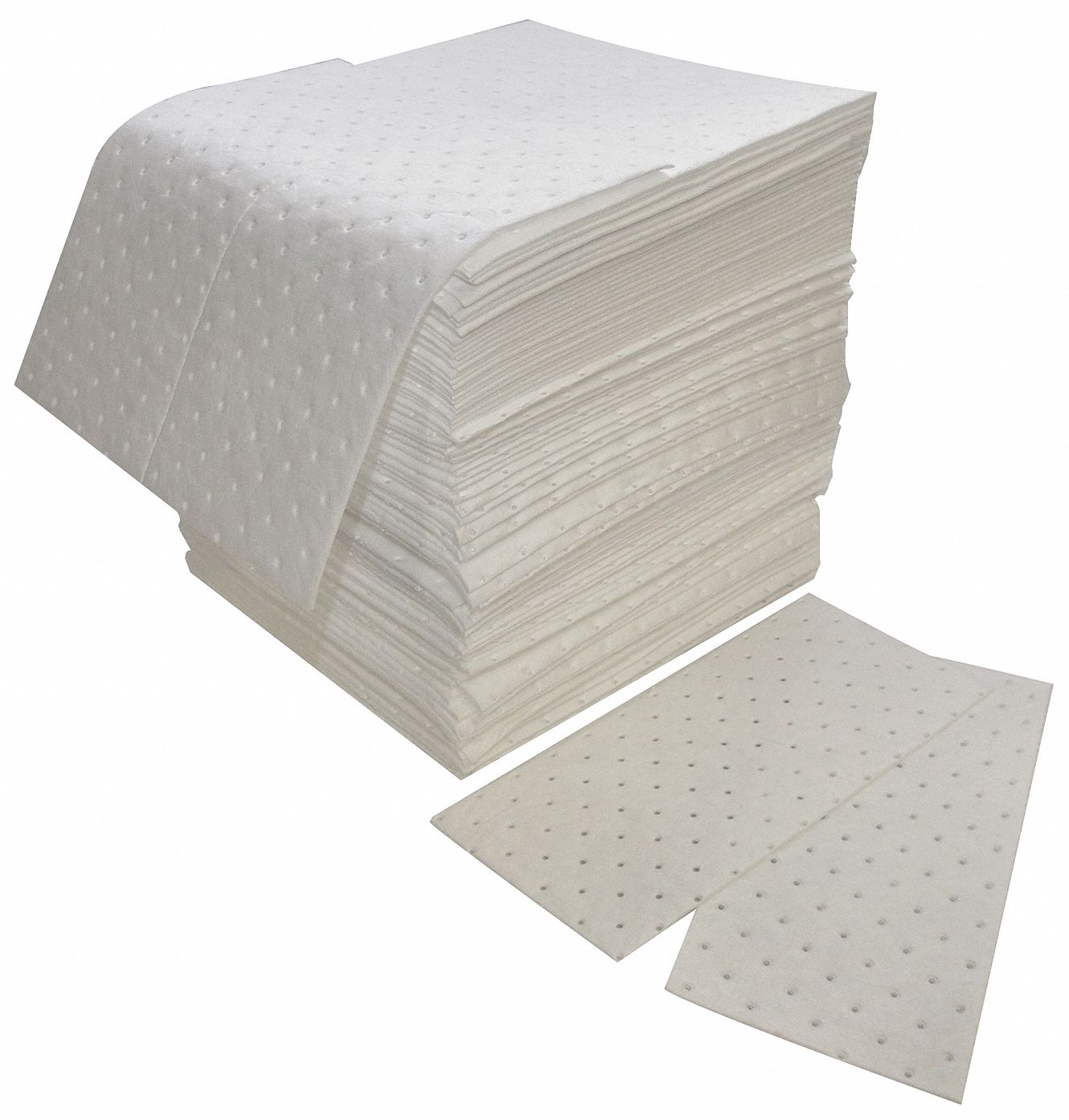 Absorb Pad Oil-Based Liquids White PK100