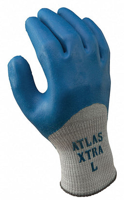 Coated Gloves Blue/Gray L PR