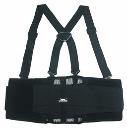 Back Support w/Stay Black Universal