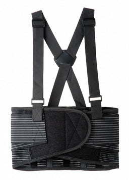 Back Support Black Elastic L
