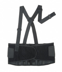 Back Support Black Polyester L