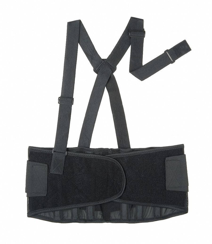 Back Support Black Polyester L