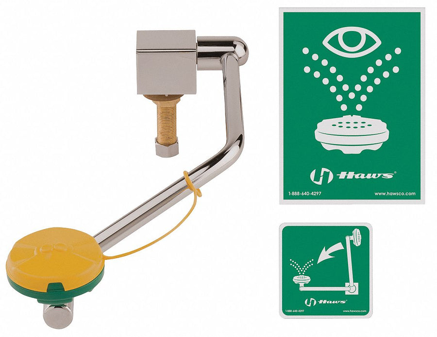 Barrier Free Eye/Face Wash Deck 8-1/8 W