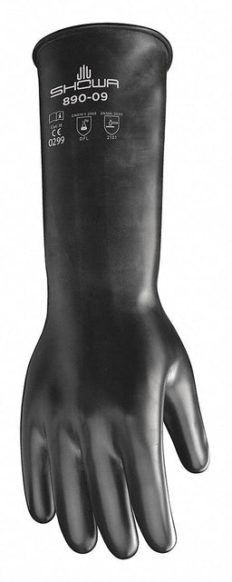 K2601 Chemical Resistant Gloves 10 Black PR