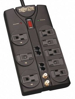 Datacom Surge Protector 8 Outlet Blk