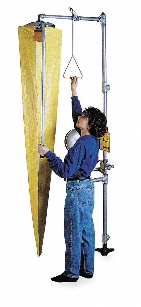 Emergency Shower Tester Yellow