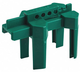 Ball Valve Lockout Grn 1/2 to 2-1/2 In.