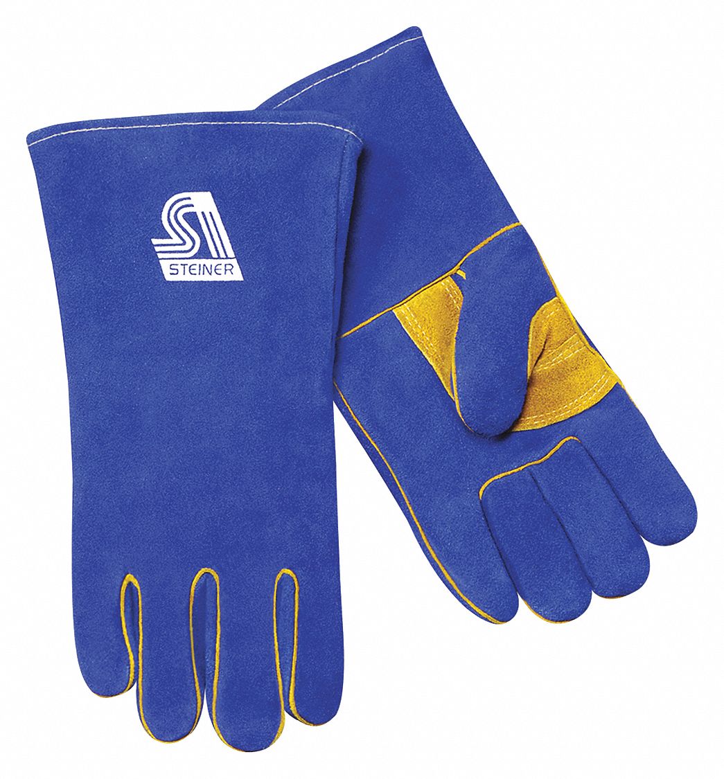 Welding Gloves Stick Application Blue PR