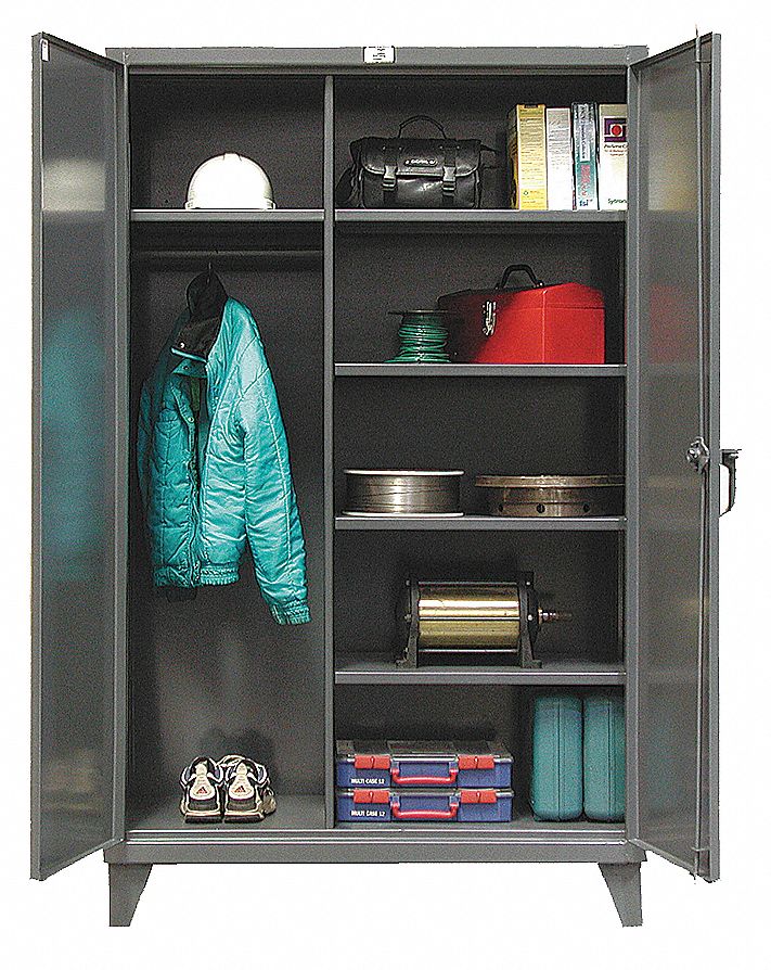Strg Cab 78 x60 x24 DrkGry 5Shlv
