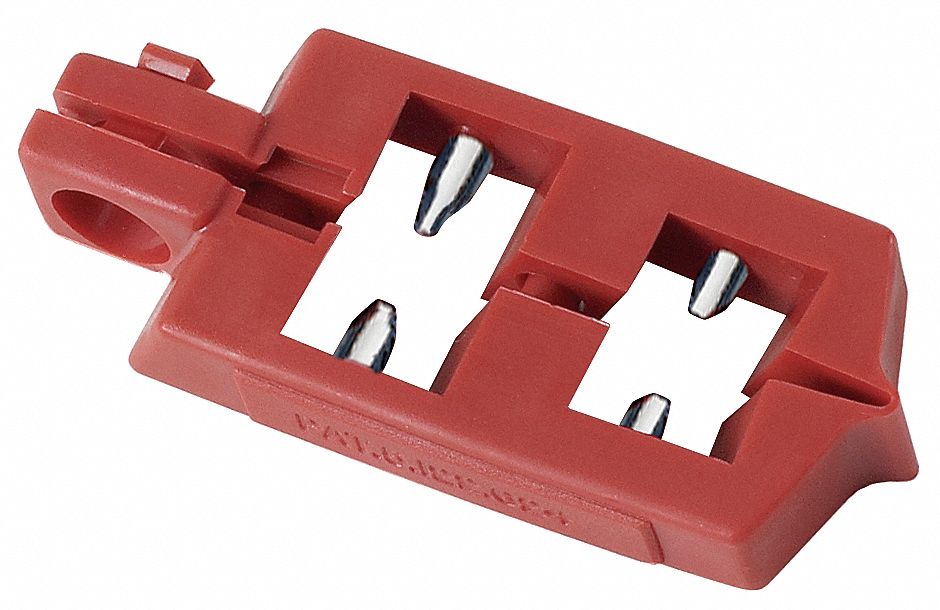 Breaker Lockout Snap On 120V Red