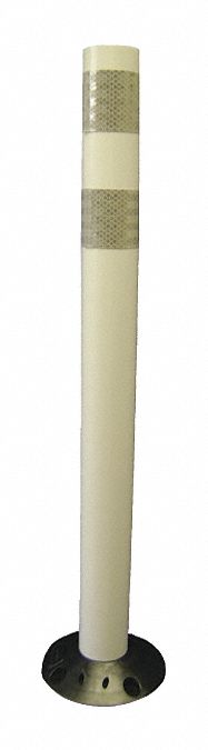 H9743 Delineator Post Height 28 In White
