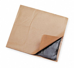 Adhesive Pads Black 8 In L