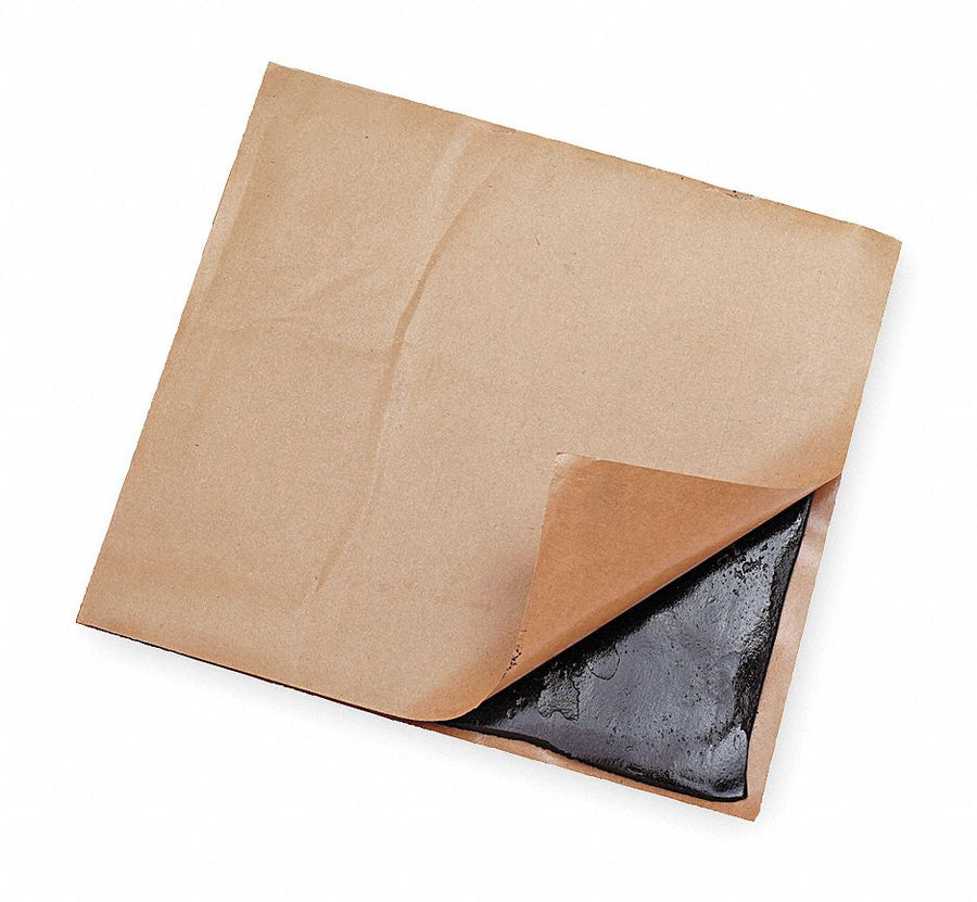 Adhesive Pads Black 8 In L