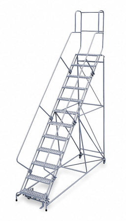 Rolling Ladder Hndrl Pltfm 120 In H