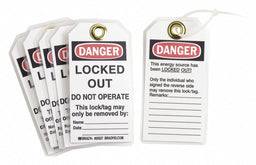 Danger Tag 5-1/2 x 3 In Hd Polyest PK25