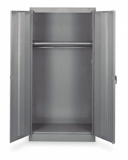 Storage Cabinet 72 x36 x18 MdGry 1Shlv