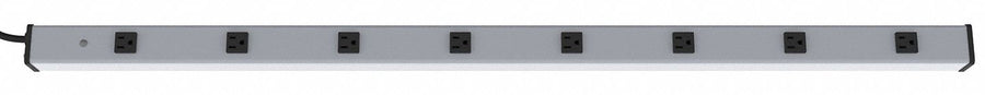 Outlet Strip 8 Outlet 15A 48 L Gry