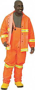 Rain Suit Jacket/Bib Class 1 Type O 3XL