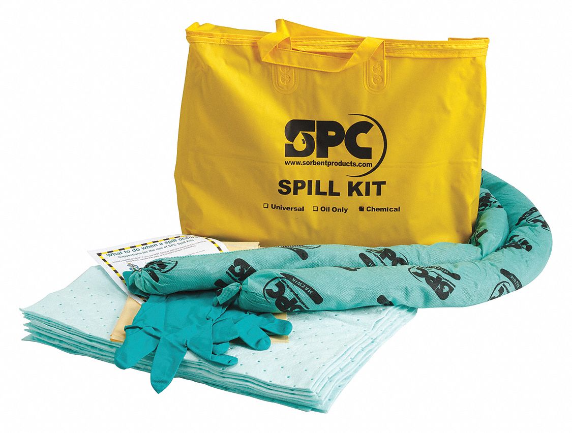 Spill Kit Container Bag 5 gal Ylw