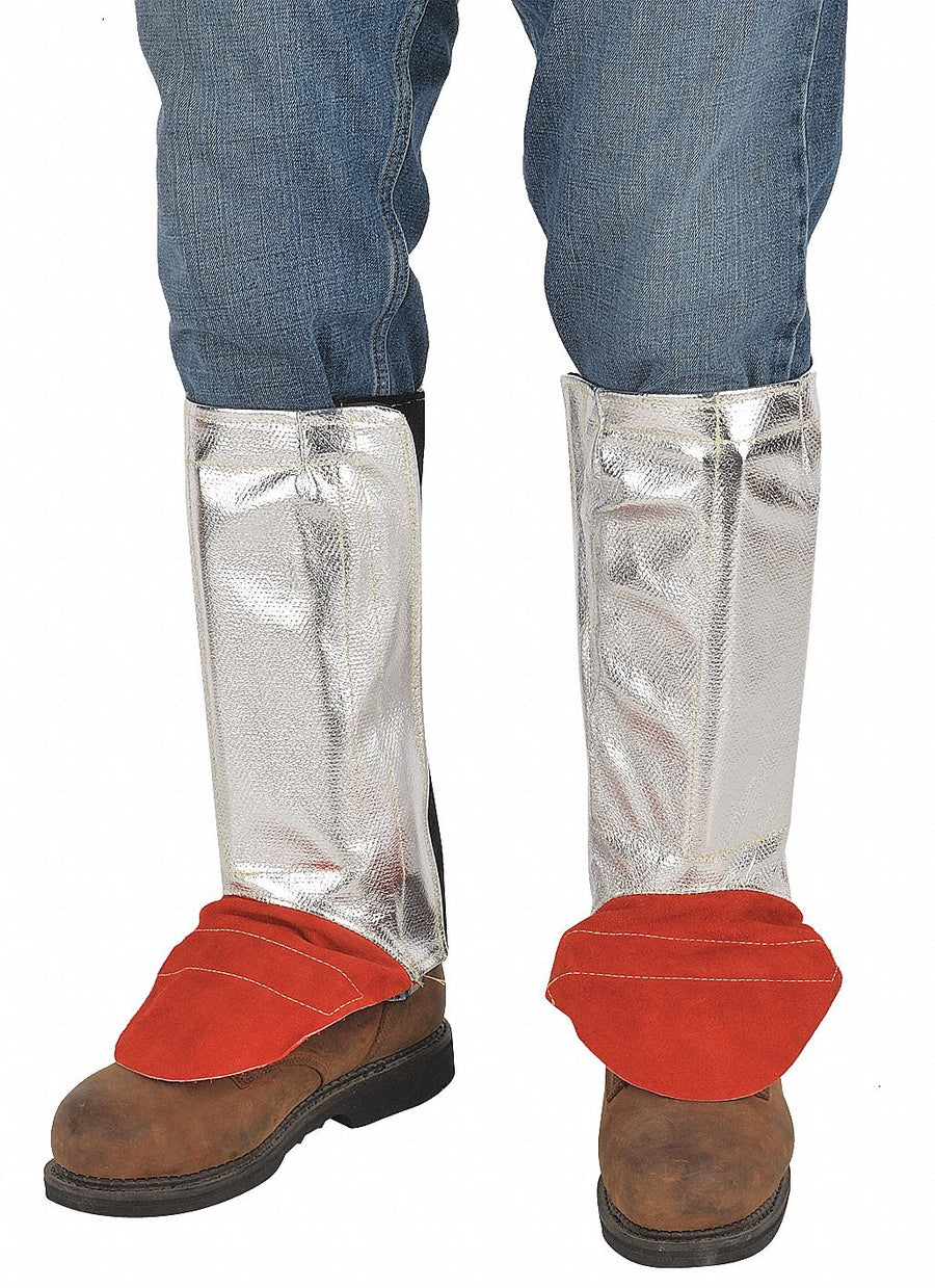 Leggings Aluminized Rayon 14 In.L Silver