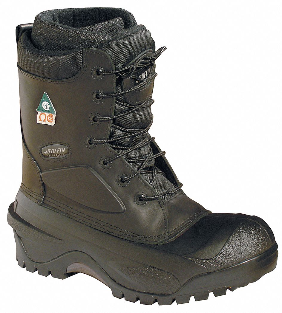 8-Inch Work Boot EE 10 Black PR