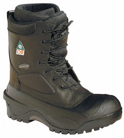 8-Inch Work Boot EE 10 Black PR