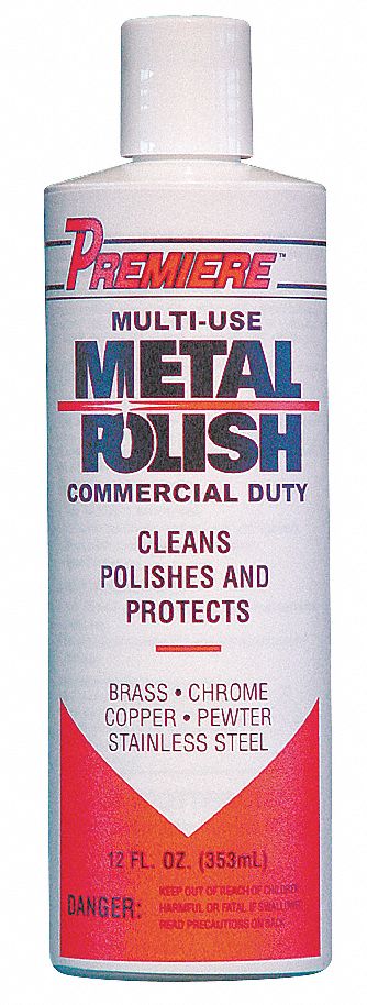Metal Polish 12 oz Bottle