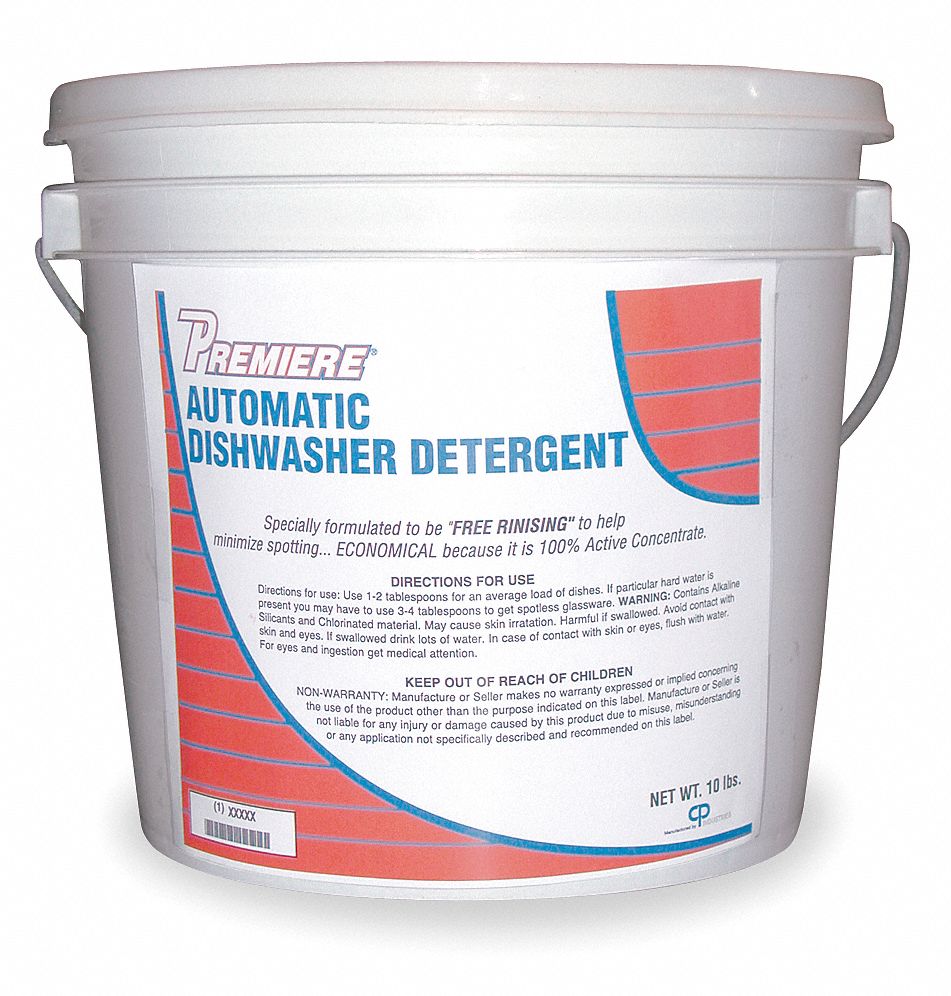 Dishwasher Detergent Bucket 10 lb Powder