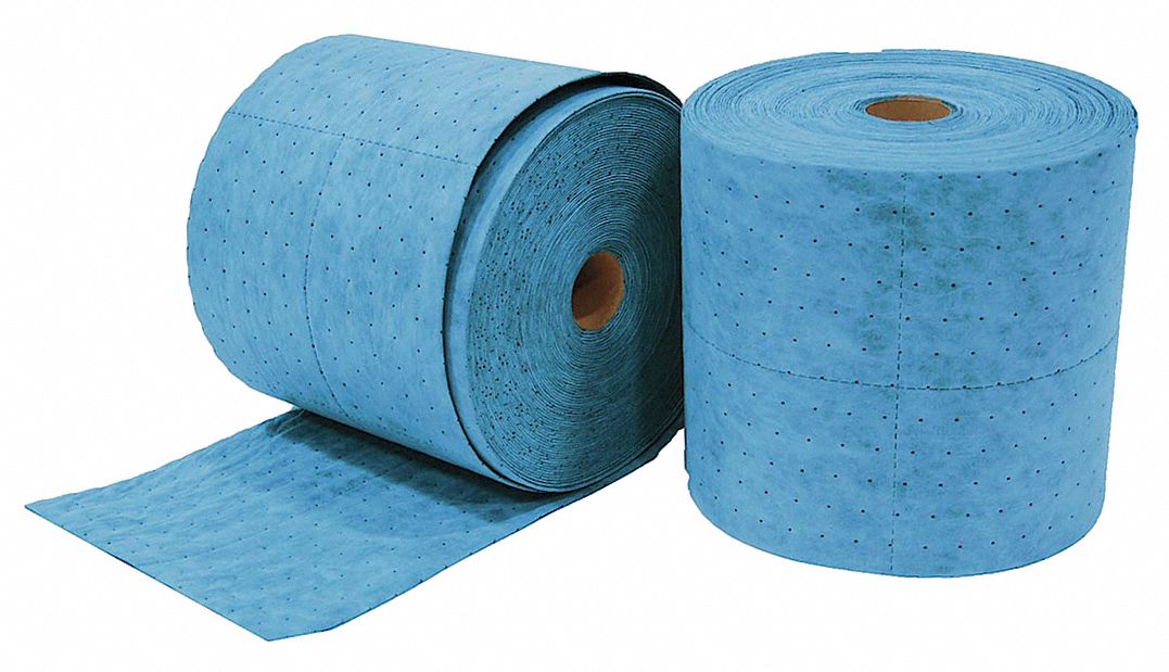Absorb Roll Oil-Based Liquids Blue PK2