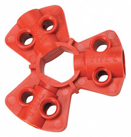 Pneumatic Fitting Lockout Red