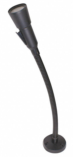 Gooseneck Microphone Black Sz 16 1/4 In