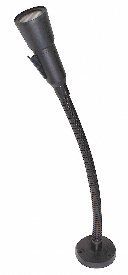 Gooseneck Microphone Black Sz 16 1/4 In