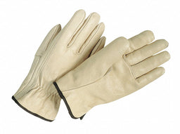 VF Leather Gloves Beige M 3ZL51 PR