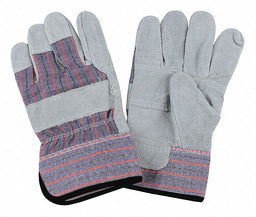 D1559 Leather Gloves Gray S PR