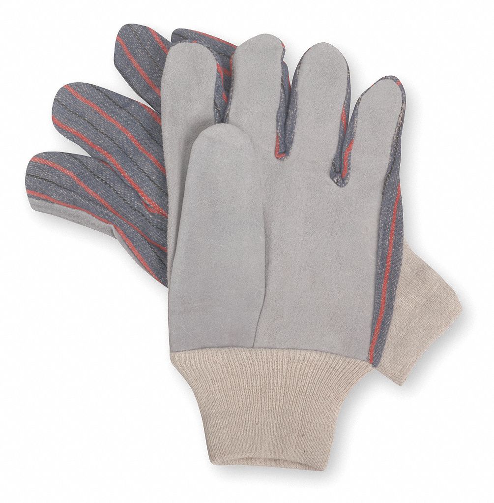 D1558 Leather Gloves Gray XL PR