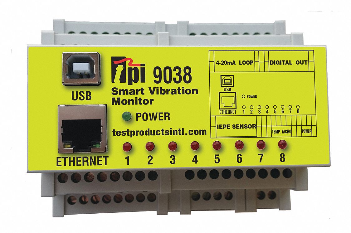Vibration Meter +/-5%Acc No Display